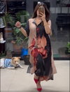 Lily Faux Georgette Printed Top With Plazo Wholesale Clothing Distributors In India